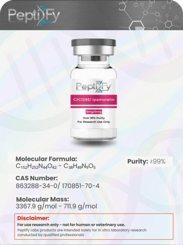 CJC1295 no DAC/ Ipamorelin - 5mg/5mg