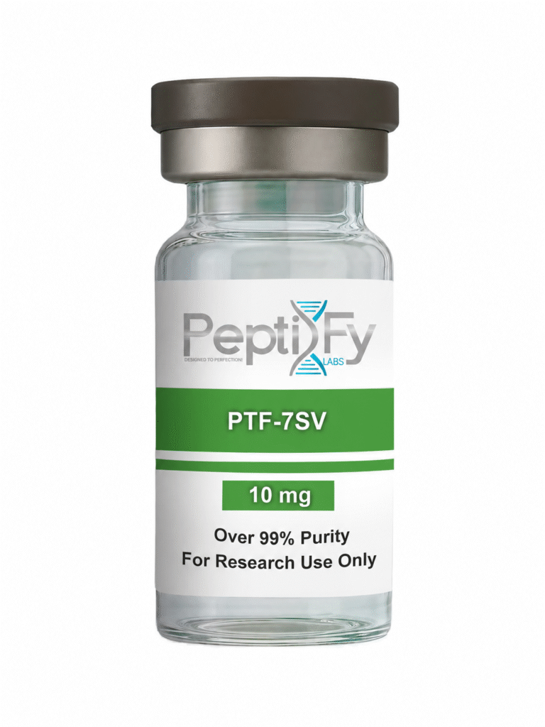 PTF-7SV research peptide lyophilized vial – PeptiFy Labs