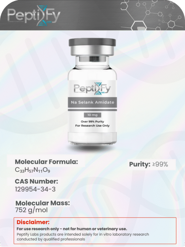 NA Selank Amidate - 10mg