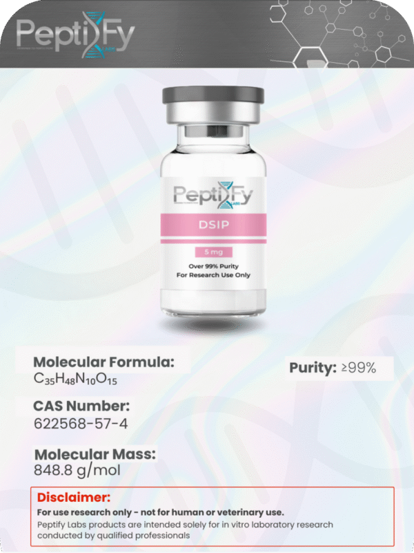 DSIP (Delta Sleep-Inducing Peptide)- 5mg