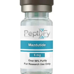 Mazdutide research peptide lyophilized vial – PeptiFy Labs
