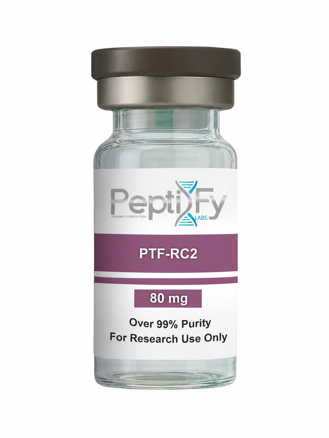 PTF-RC2 research peptide lyophilized vial – PeptiFy Labs