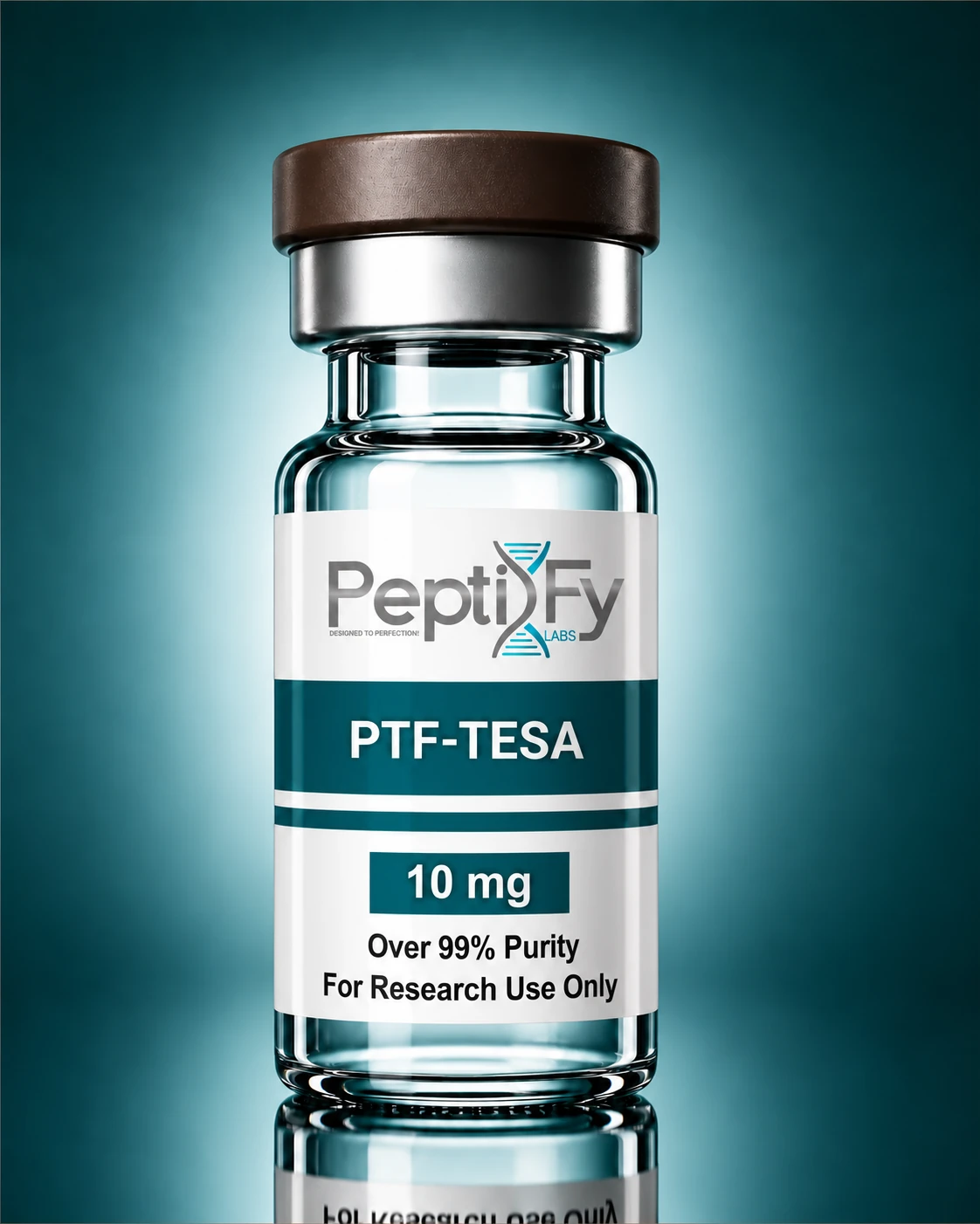 PTF-TESA research peptide lyophilized vial – PeptiFy Labs